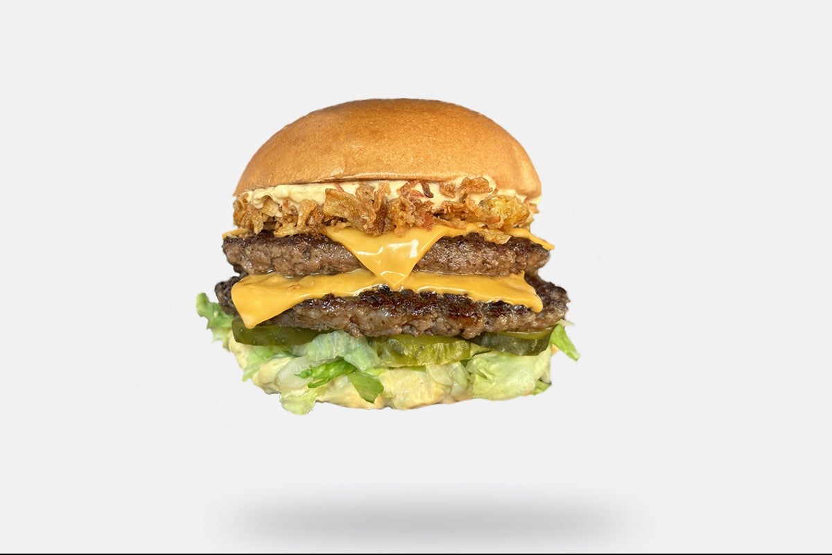 Dirty Double Burger (Double Patty).
