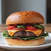 Fiery Inferno Burger