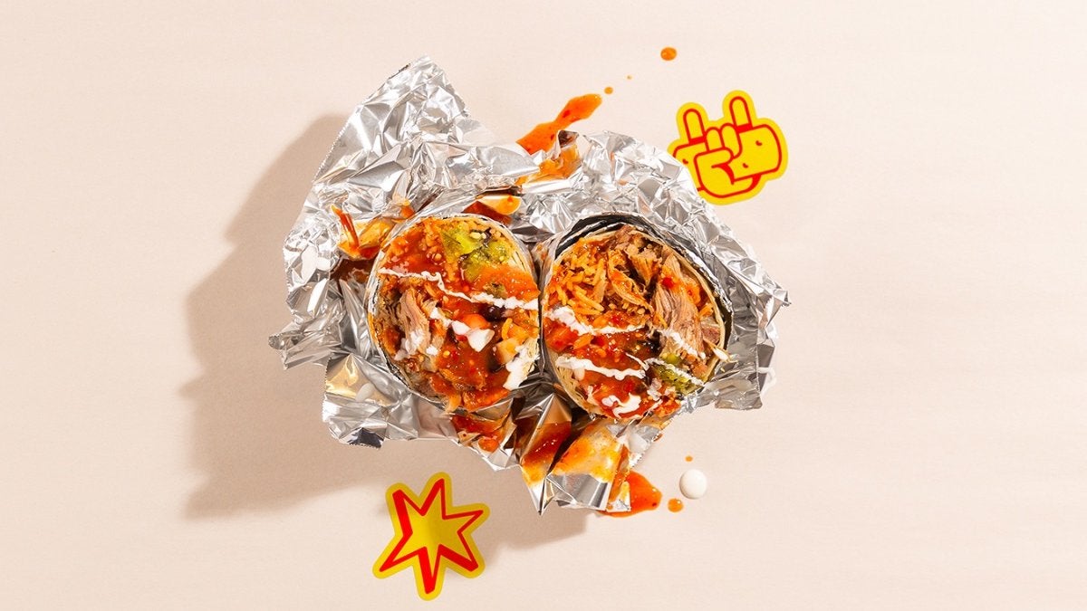 Pulled Pork Wham! Burrito