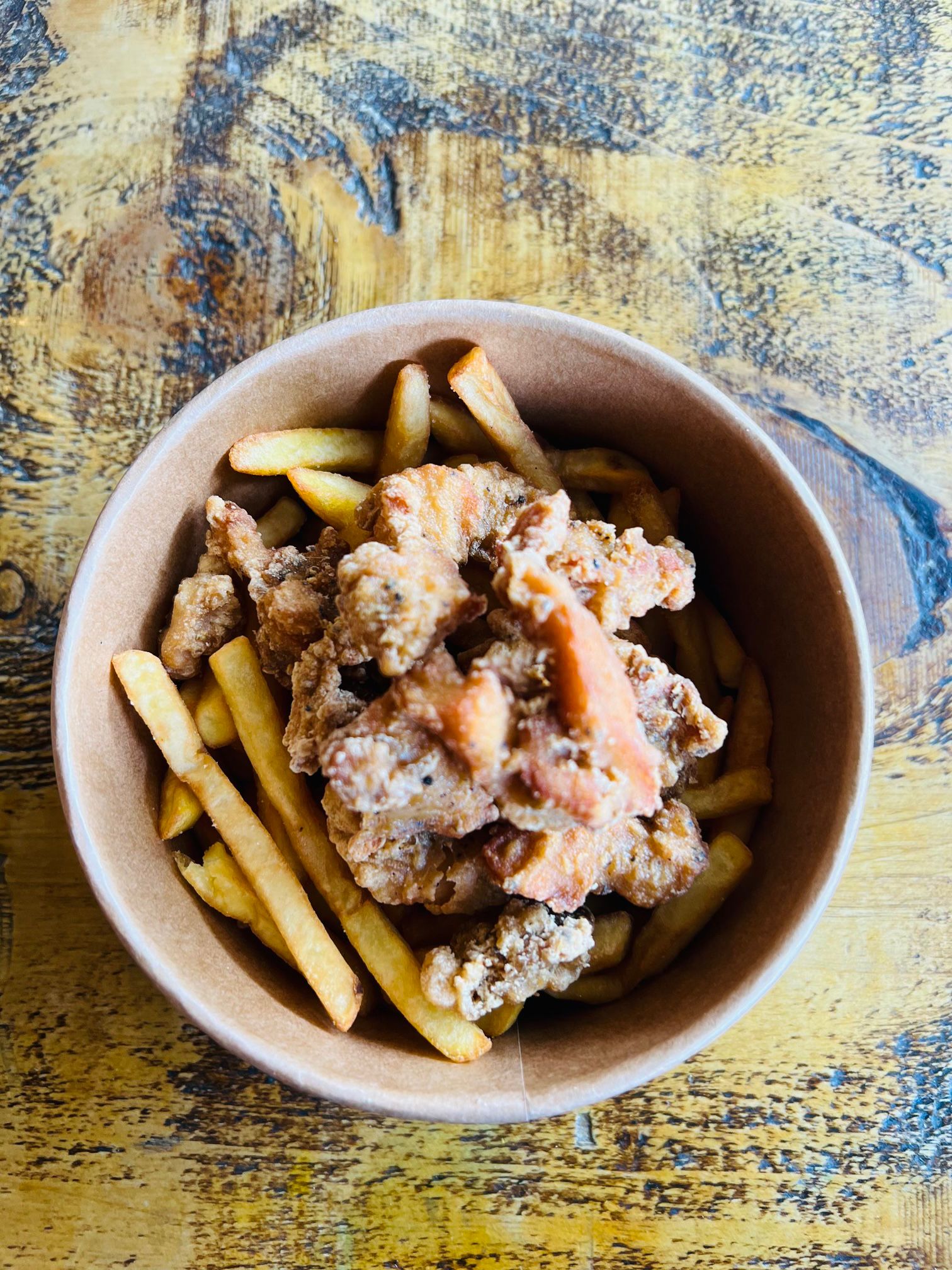 Pop Corn Chicken and Chips