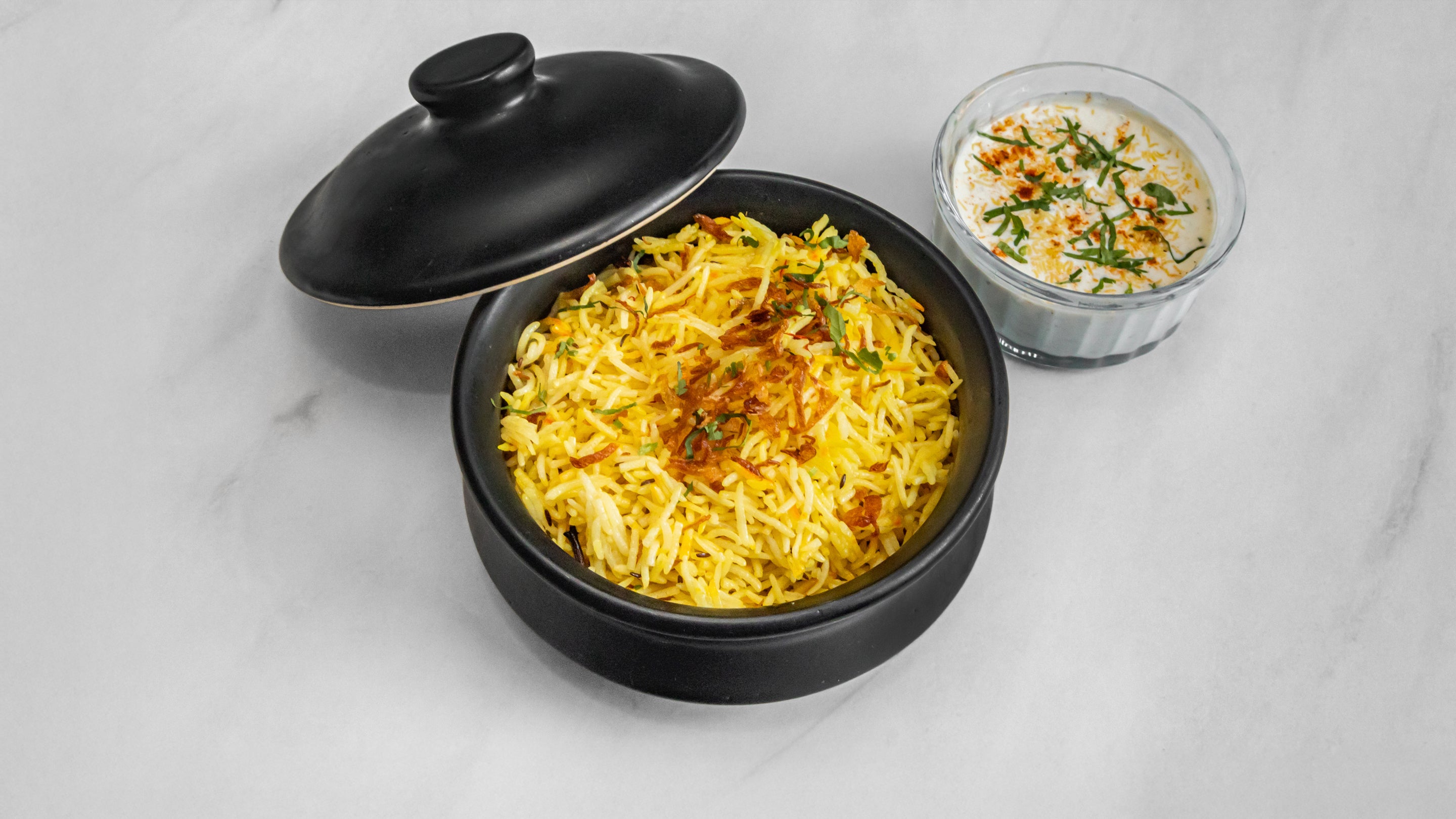 Quail chettinad biryani