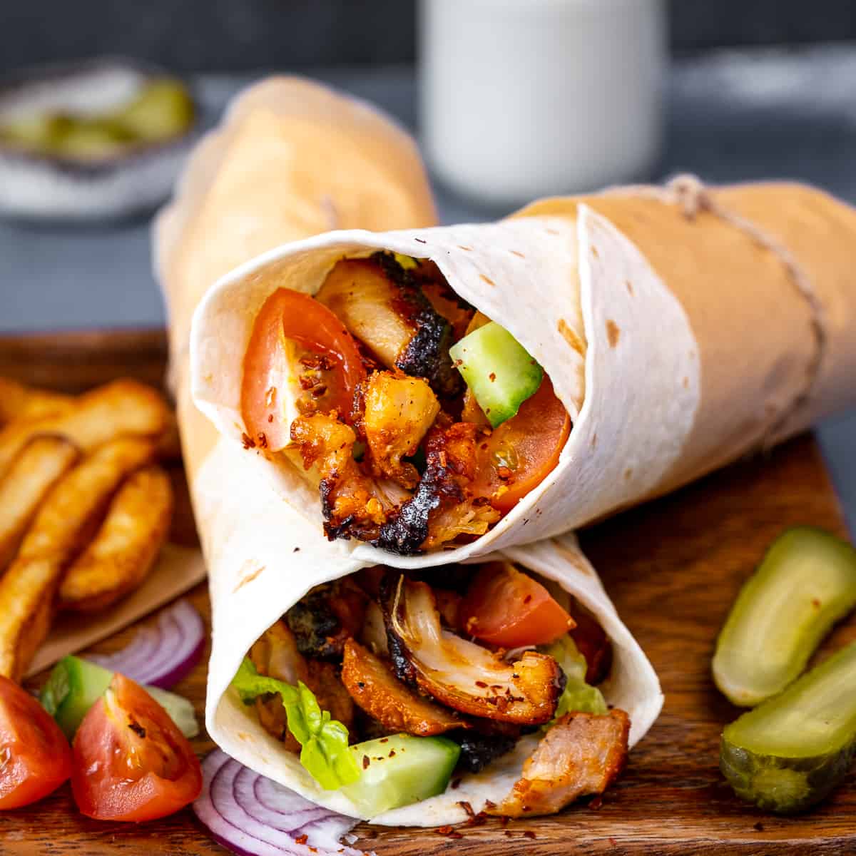 Chicken Doner Wrap Meal Deal