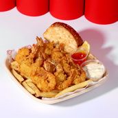 Fried Shrimp Basket - 12 Pcs