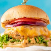 Chicken Cheese Burger