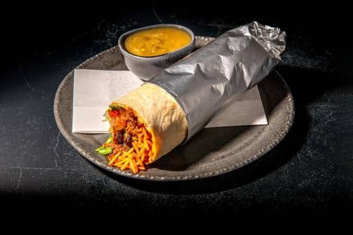 Beef Barbacoa Burrito