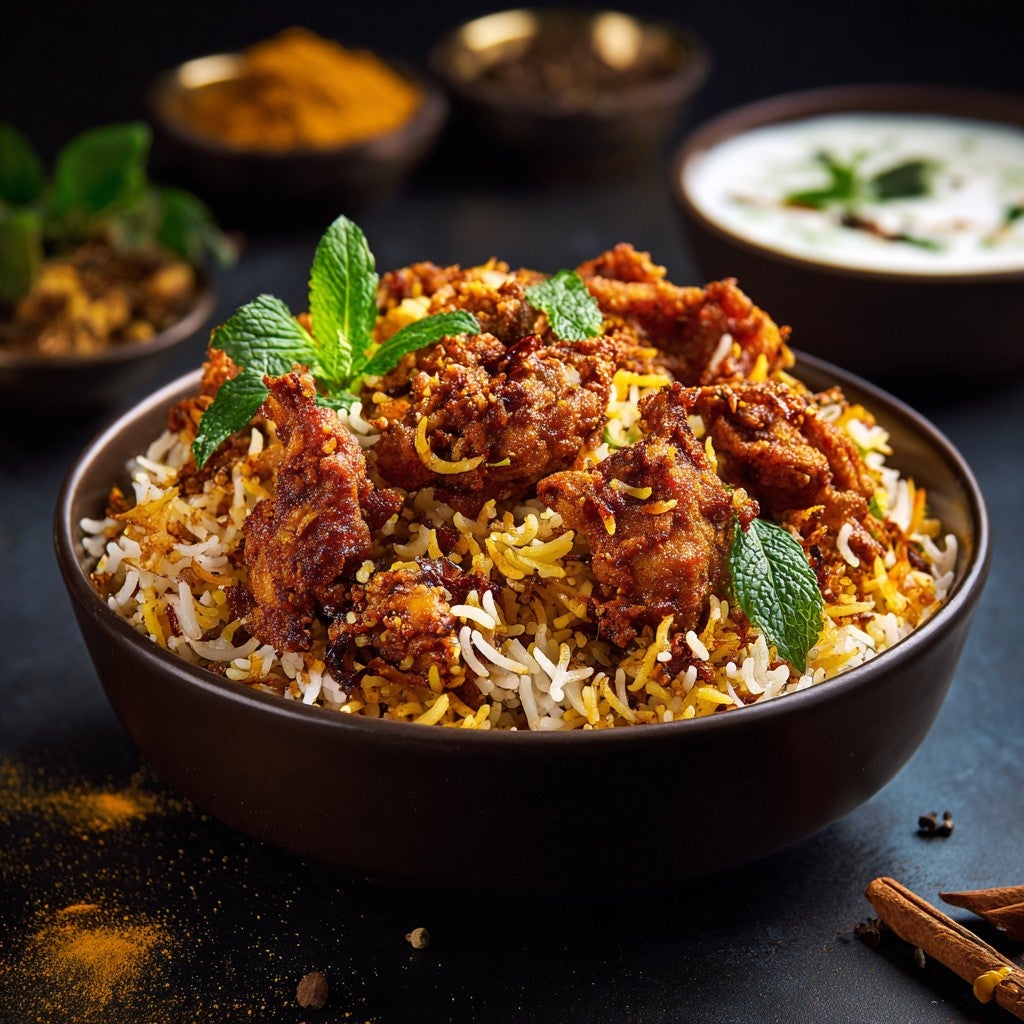 Chicken 65 Biryani 
