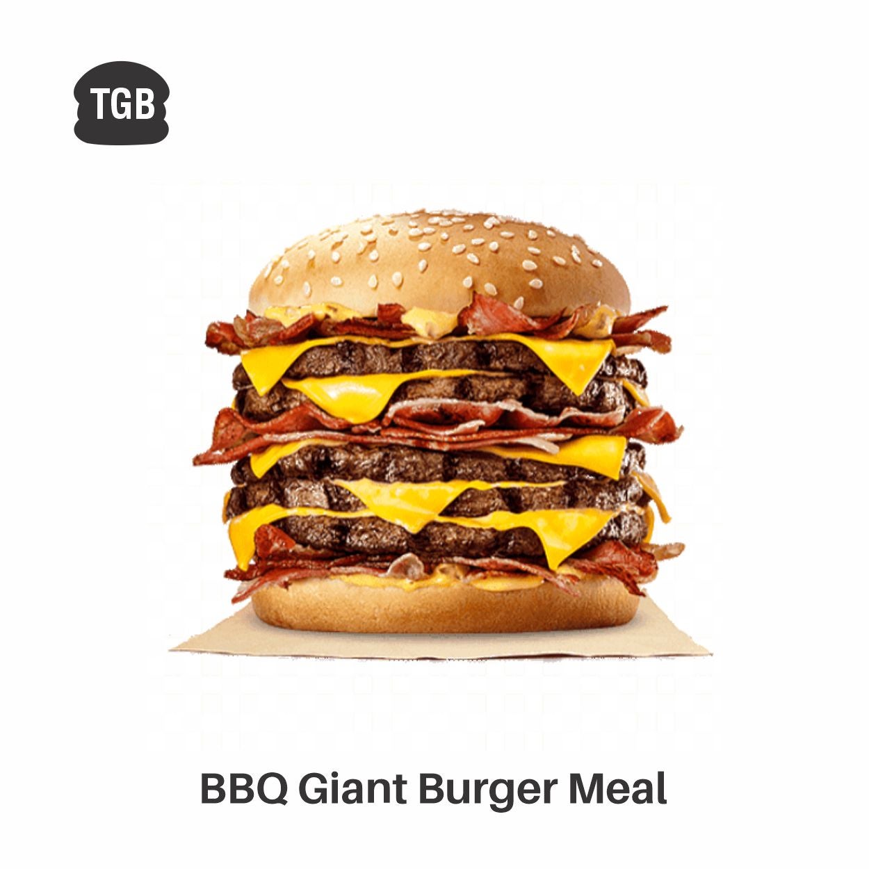 BBQ Giant Burger Meal