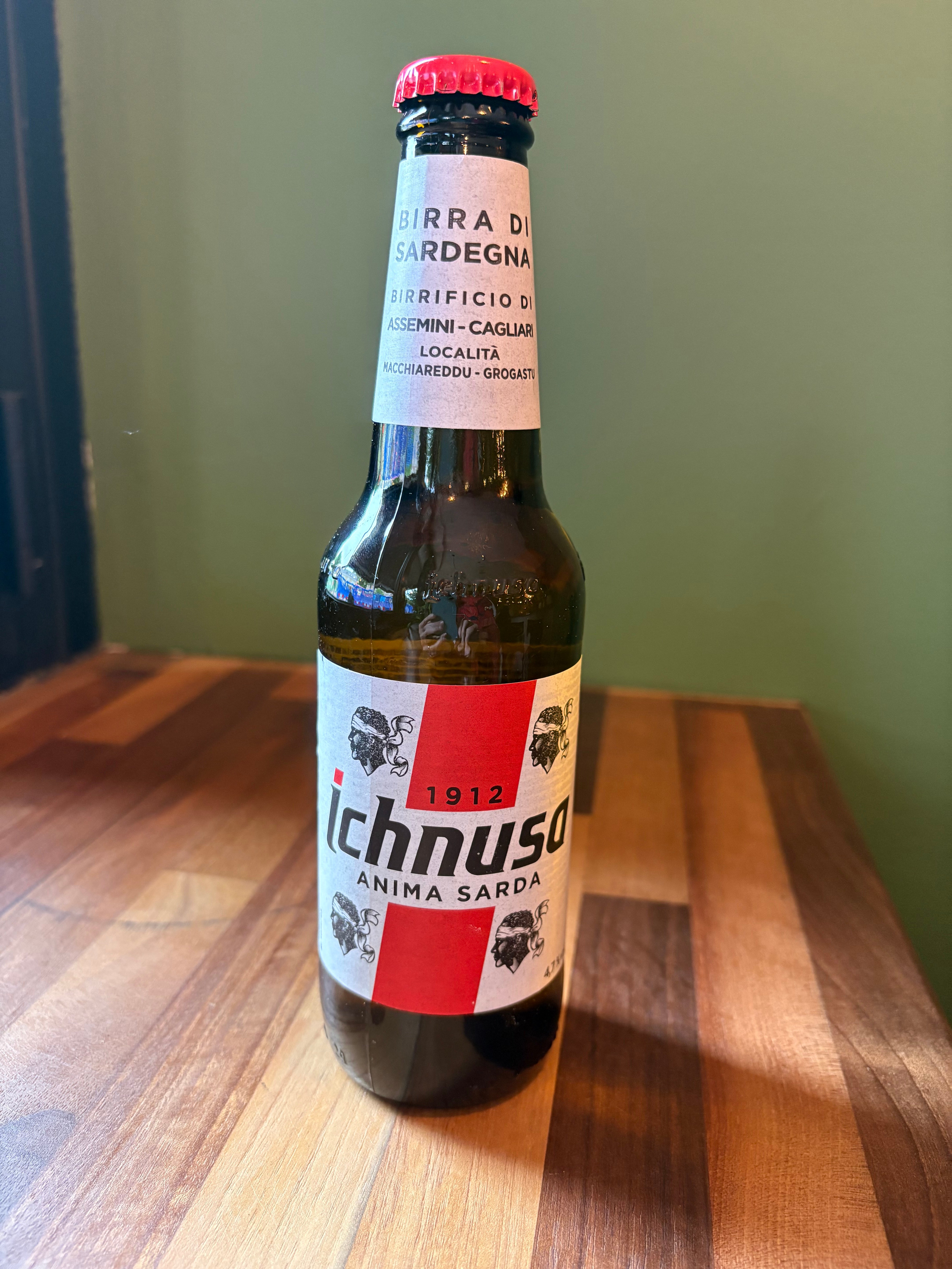 Ichnusa Sardinian Lager 330ml 4.7% ABV