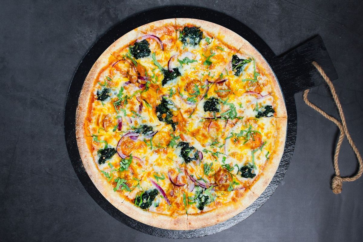 Prawn Pathia Pizza