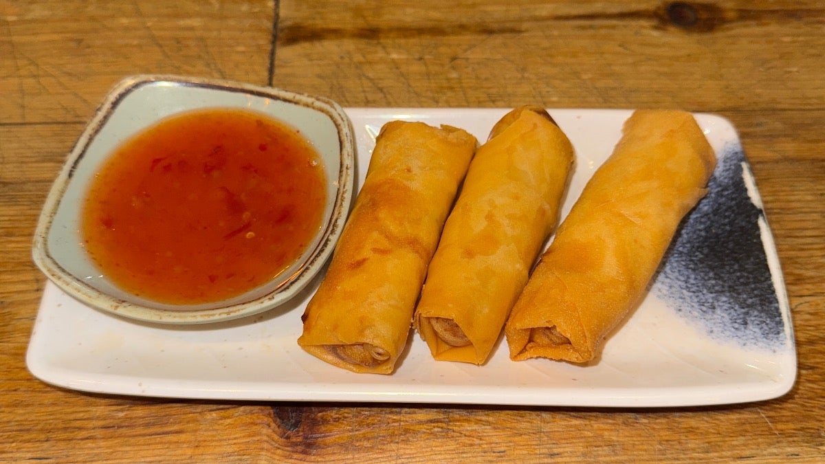 三丝春卷Homemade Vegetarian Spring Rolls (3 Pcs)