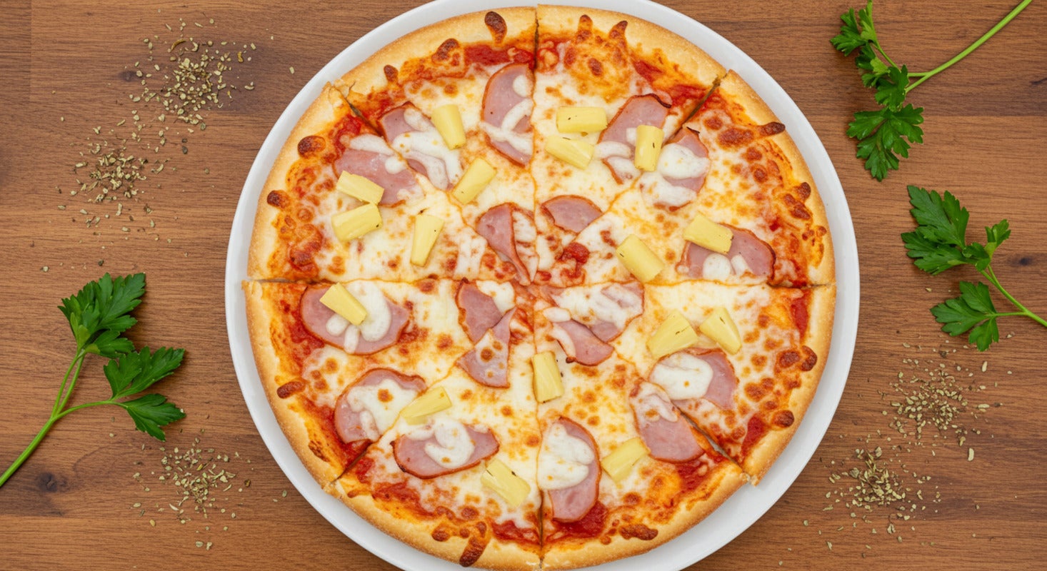 10.5" Medium Hawaiian Pizza