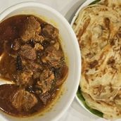 Fresh Beef Curry With Parotta 3 Pcs
