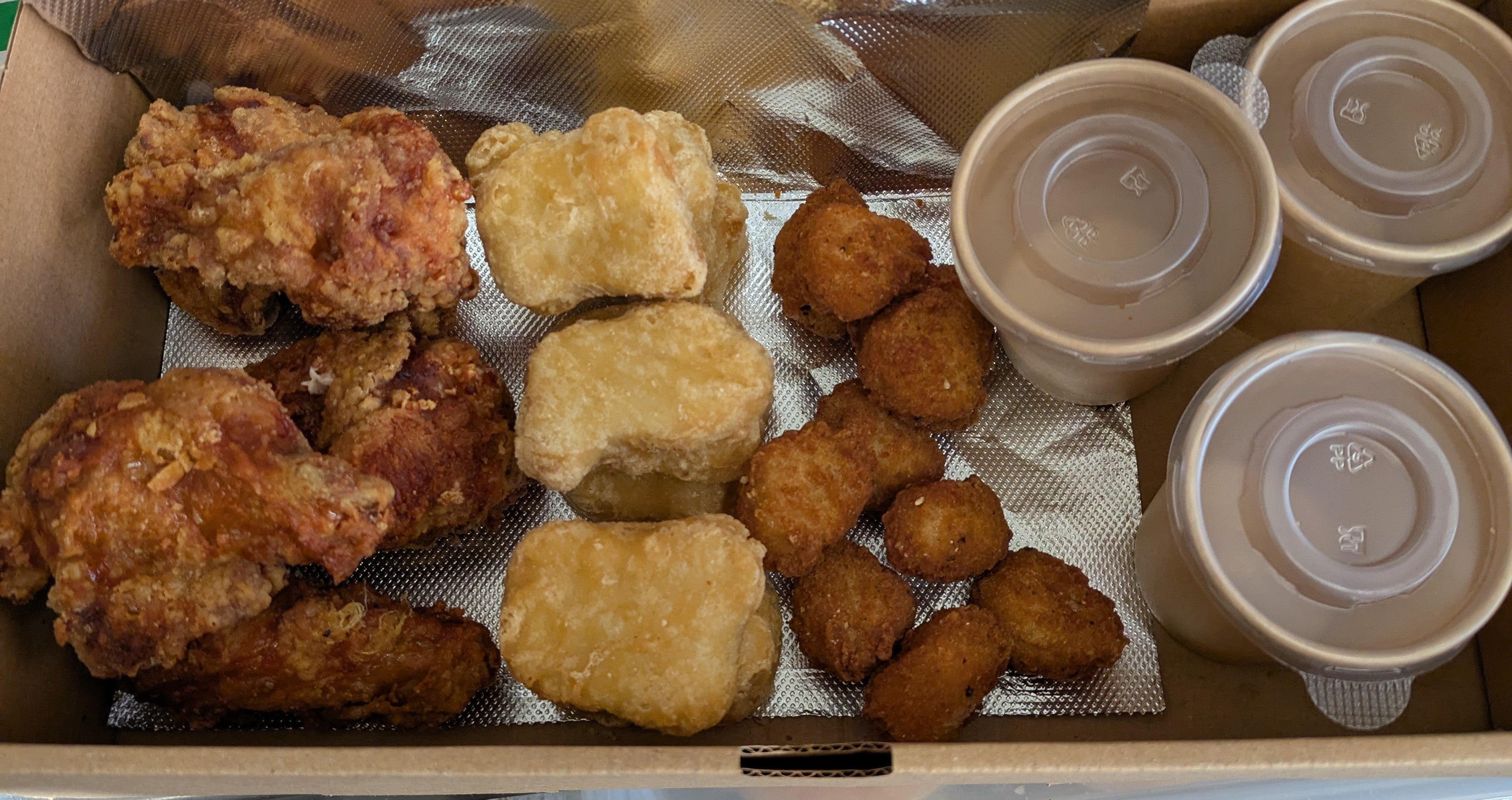 Waffletons Chicken Dunk Box