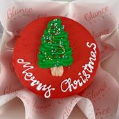 Christmas Tree Bento Cake