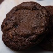 Triple chocolate cookie