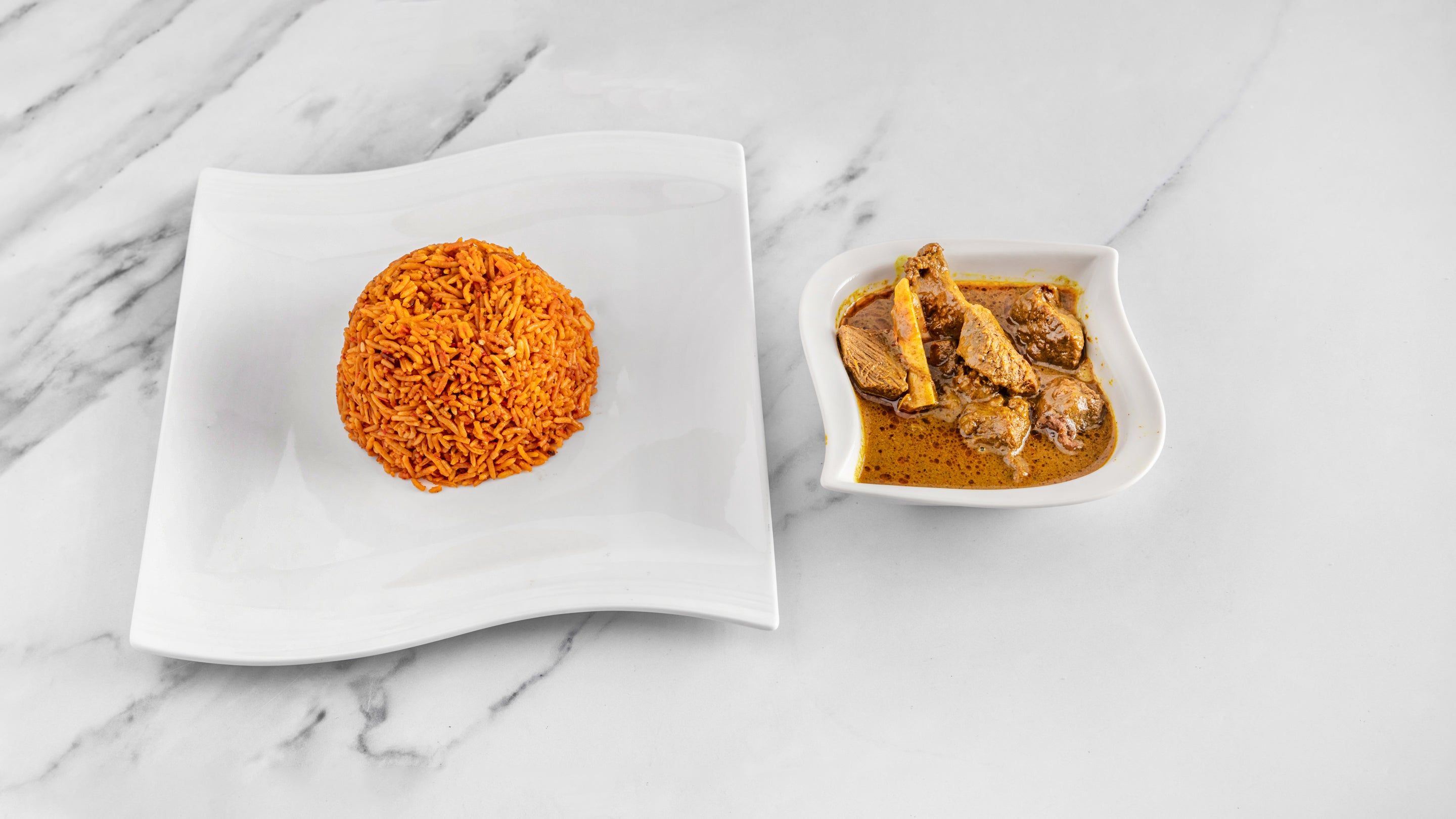 Curry Goat & rice