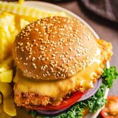 Dynamite Chicken Burger