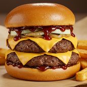 BBQ BURGER Double