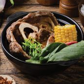 Beef Bulalo With Steam Rice