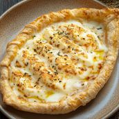Halloumi Boat Manakish