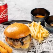 BBQ Beast Burger Combo 