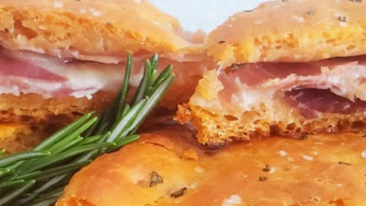 Focaccia Prosciutto Cotto
