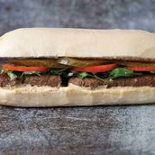 Lamb meat Kofta Burger