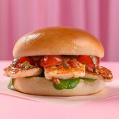 Grilled Halloumi Bun