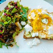 Avocado Toast With Egg