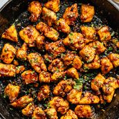 Spicy Garlic Chicken Bites