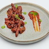 Fried Beef Szechuan Style