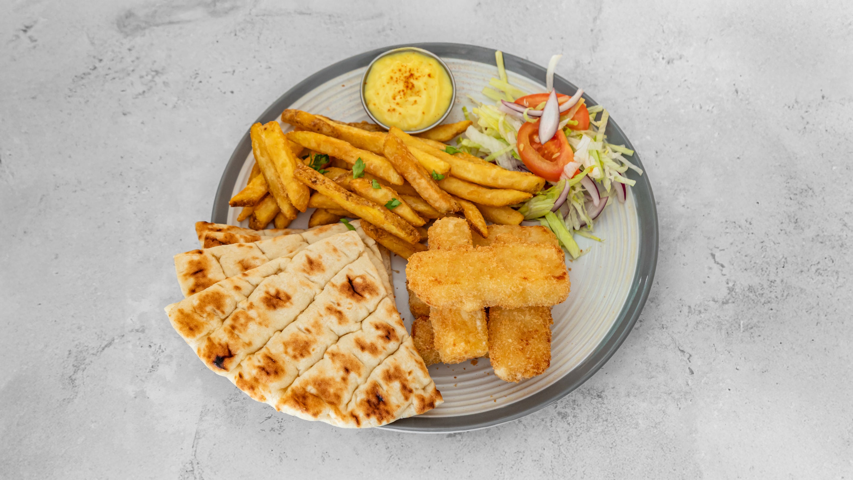 Halloumi Souvlaki Box