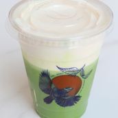 Spanish Matcha Salted Vanilla Foam