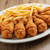 Broasted Chicken Meal (8 pcs)