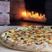 Stuffed Crust Lebanese Pizza