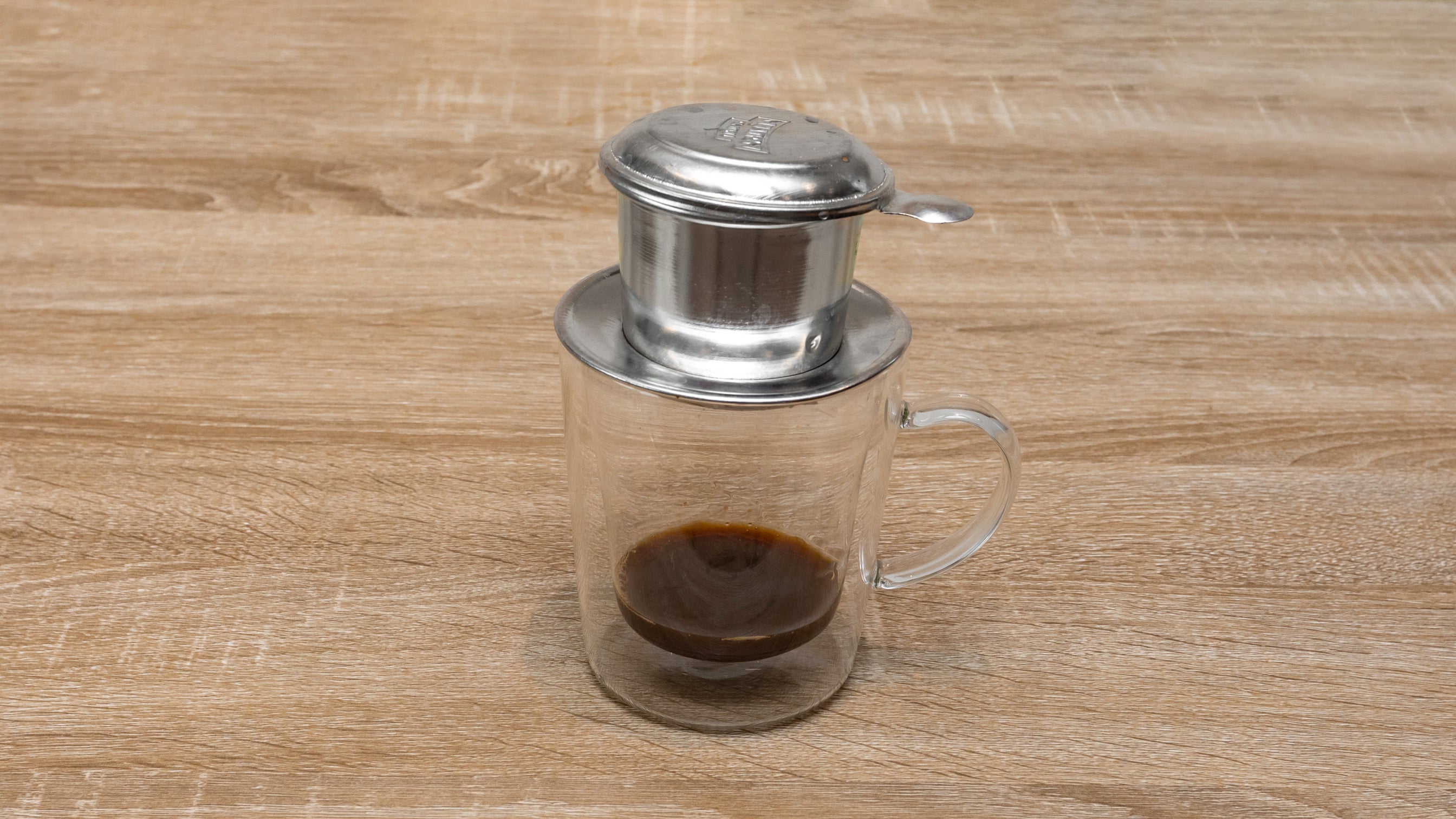 Vietnamese Black Phin Coffee ( Cà Phê Đen Nóng)