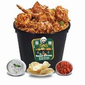 Bucket Biryani Fresh Mutton 4 Persons