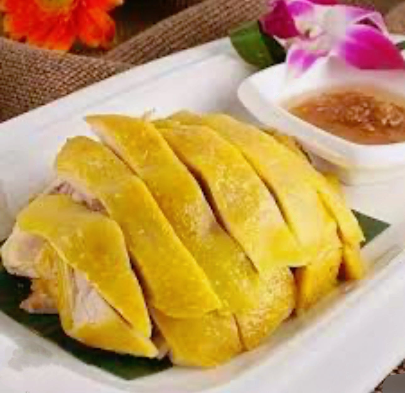 Steamed Chicken on Bone 白切鸡 1/2