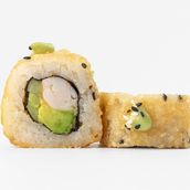 Fried Prawn California Rolls