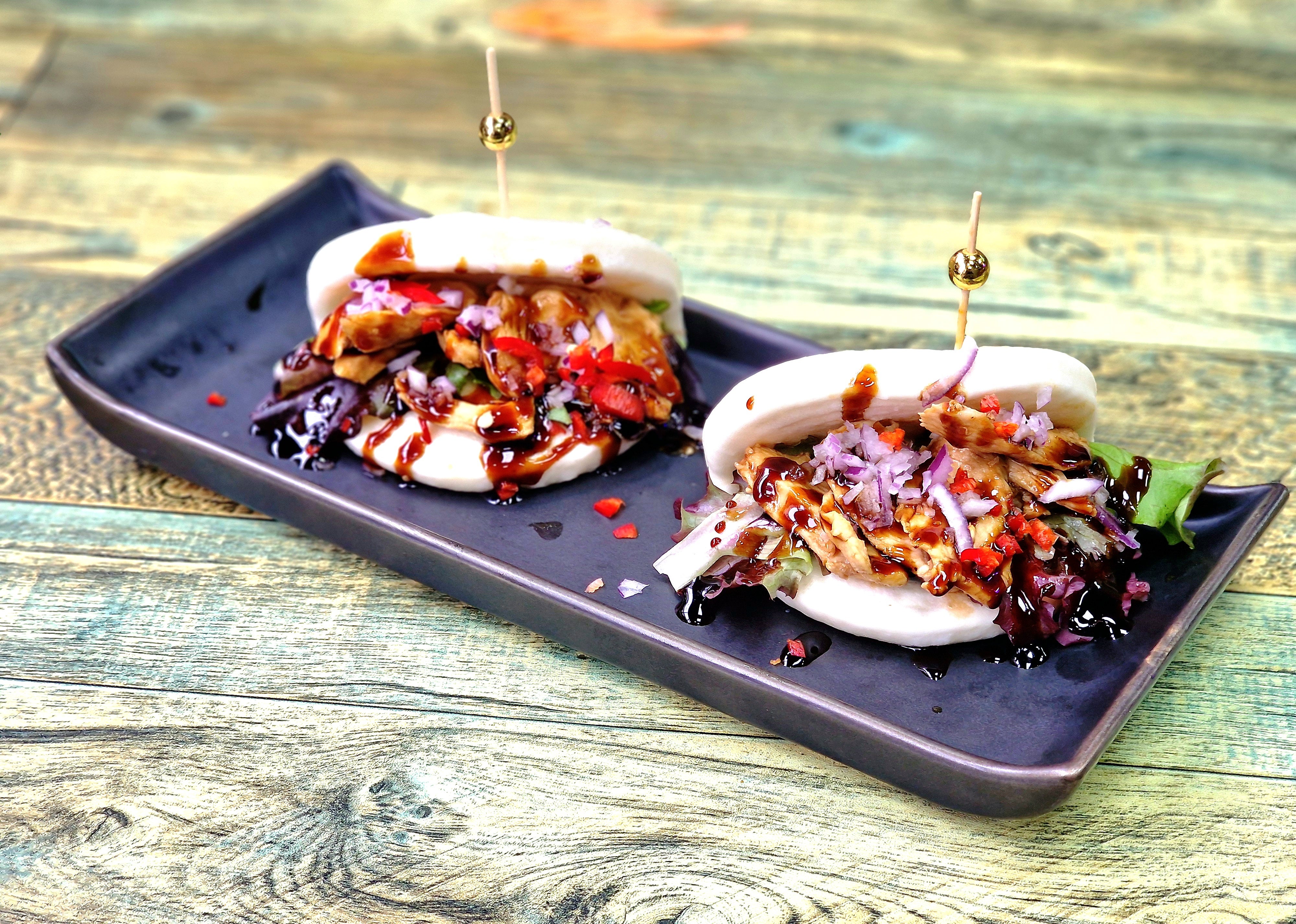 Vegan Chicken Bao(2pic)