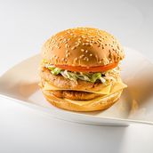 Chicken Double Burger
