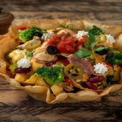 Vegetable Tortilla Basket