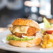 Cheese Crispy Chicken Burger