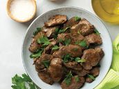 Chicken Liver with Pomegranate