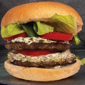 Ahoura Charcoal Grilled Double Beef Classic Burger