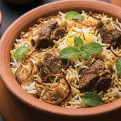 Mutton meat Biryani