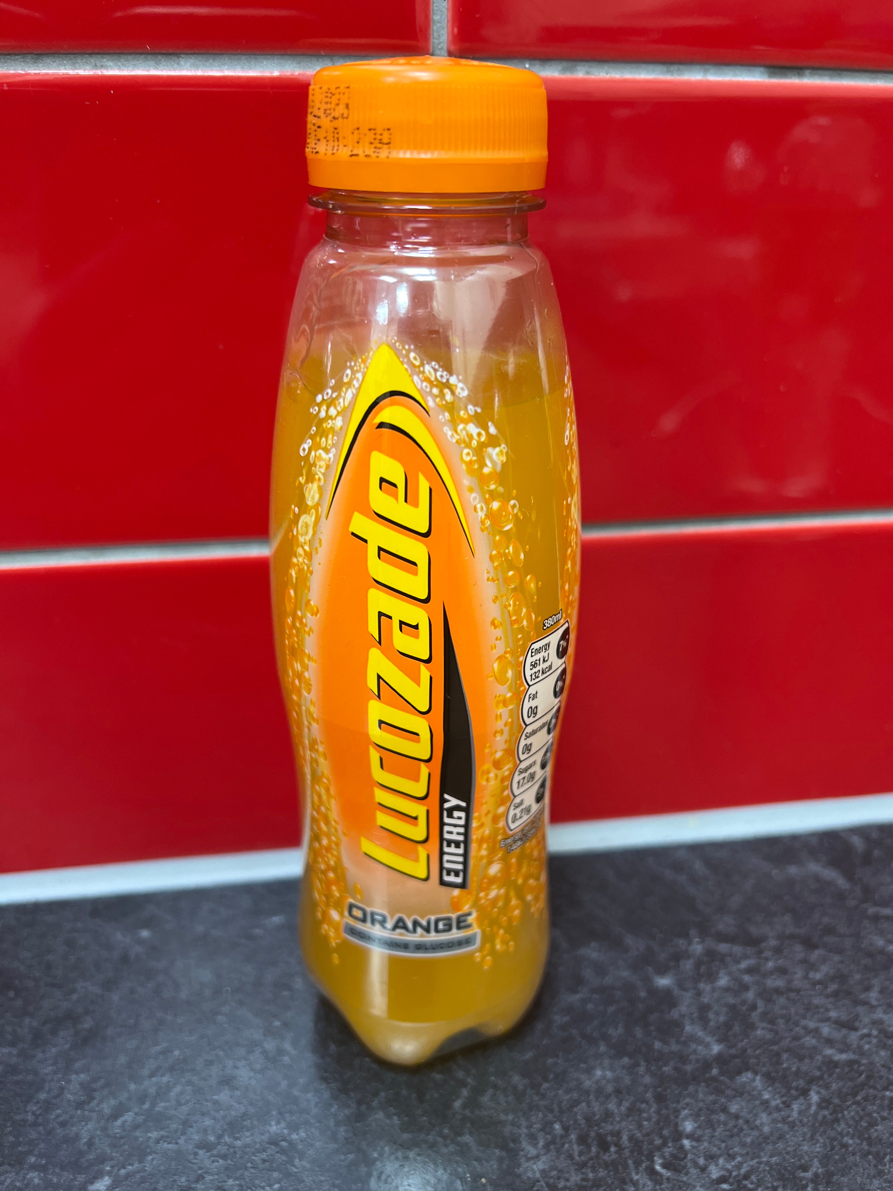 Lucozade 500ml bottle