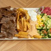 Doner Plate With Fries