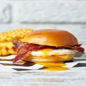 Egg And Beef Bacon