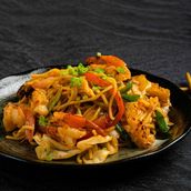 Yaki Soba Seafood Noodles